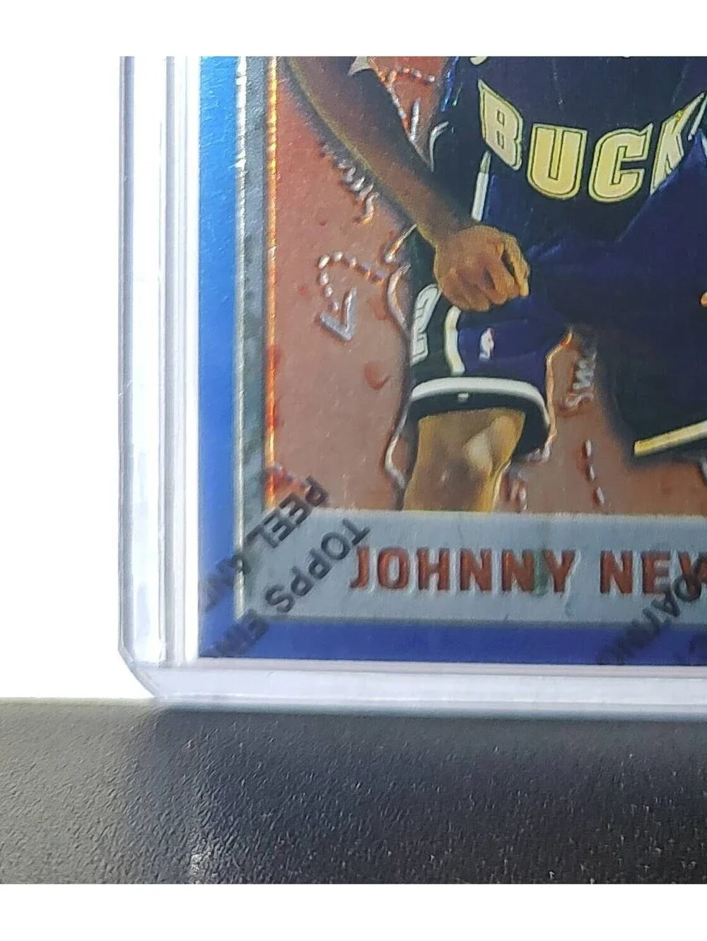 Johnny Newman 1995-96 Topps Finest NBA #249 Card Milwaukee Bucks